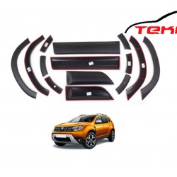 DACİA DUSTER 2018 + ÇAMURLUK DODİK KAPI KAPLAMA SETİ DÜZ TİP